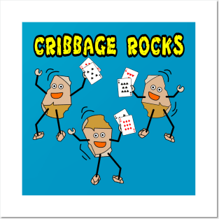 Cribbage Rocks Posters and Art